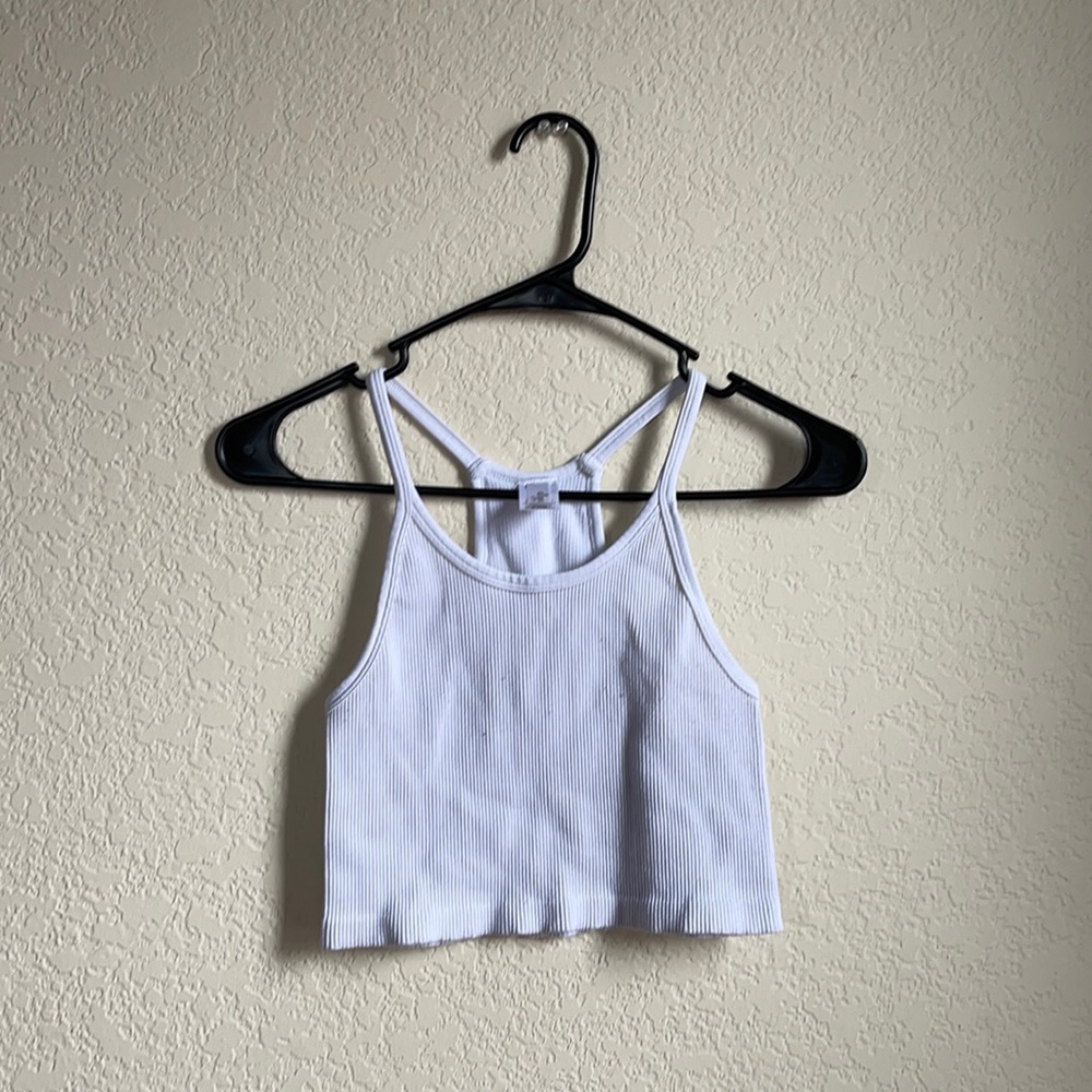 Wire crop tank top
